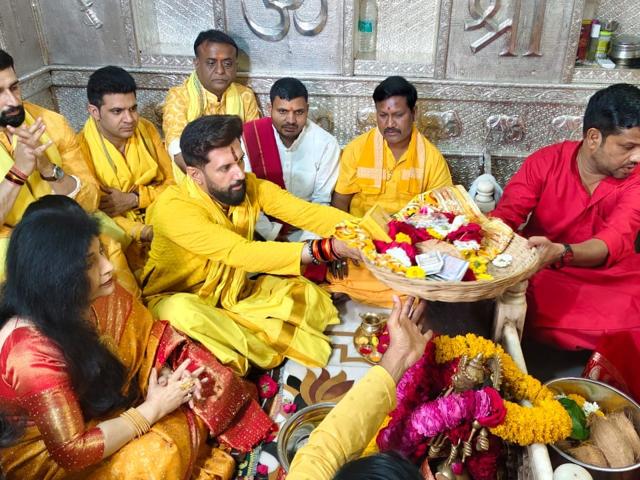 Rajneeti Vijay Puja — Maa Baglamukhi Nalkheda